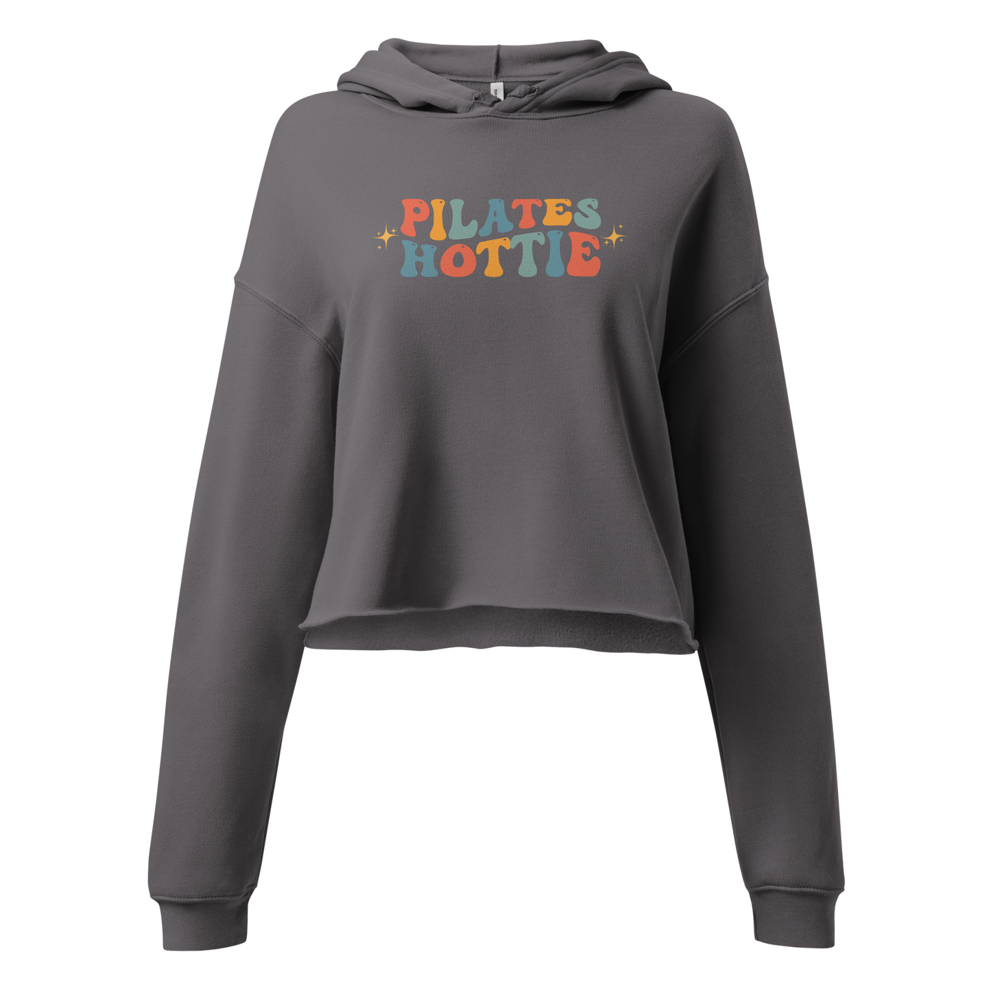 Pilates Hottie (Color) Crop Hoodie