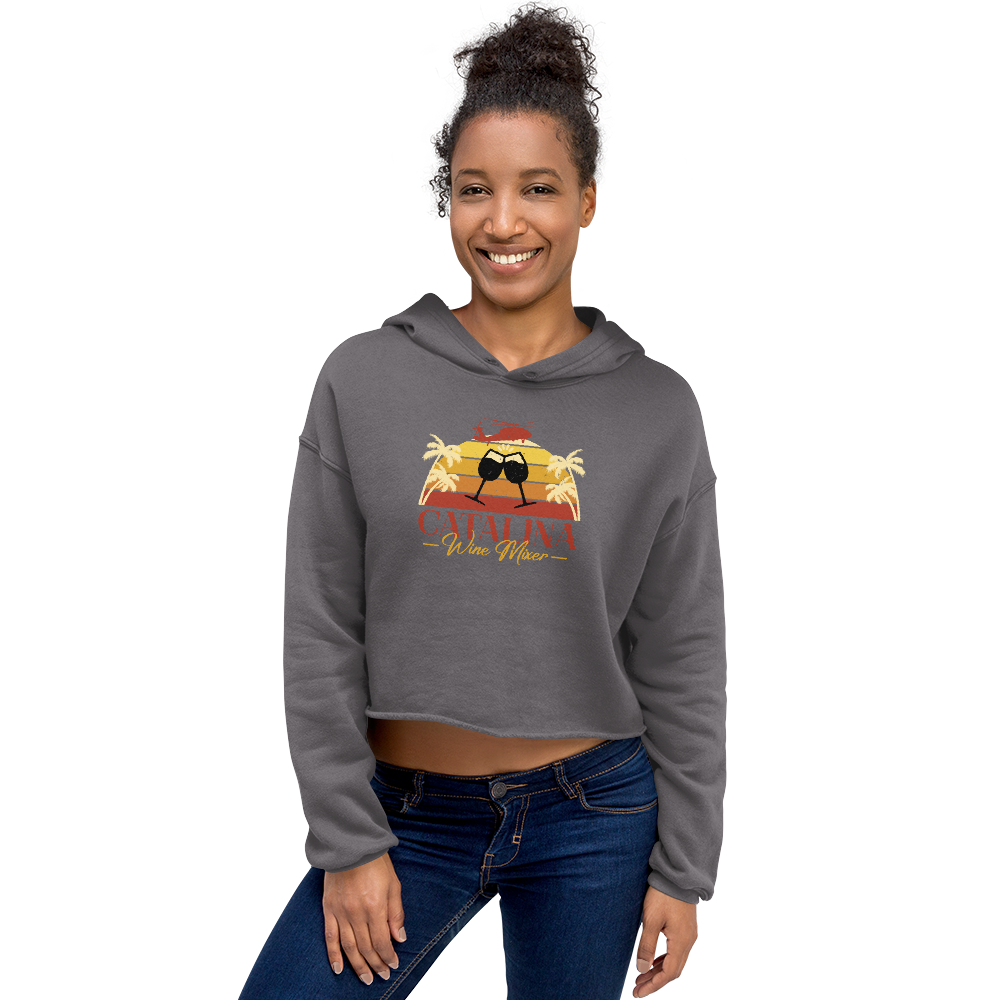 Catalina Wine Mixer Crop Hoodie