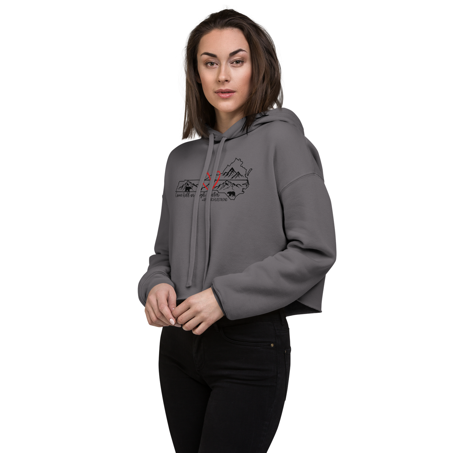 Appalachia Strong | Hurricane Helene Relief Crop Hoodie