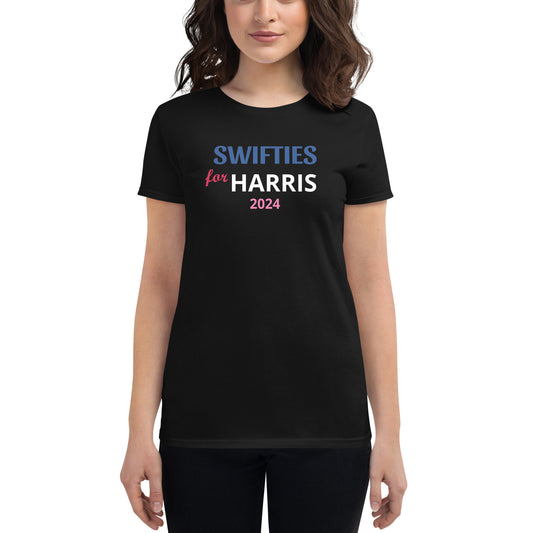 SWIFTIES FOR HARRIS Women's Fitted Tee Shirt