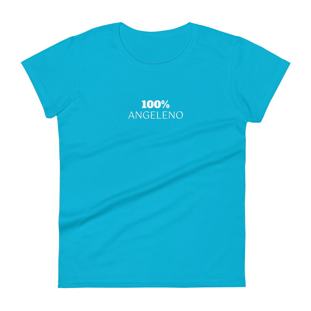 100% ANGELENO Women's Fitted Tee