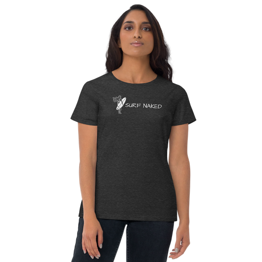 SURF NAKED Women's Fitted Tee Shirt