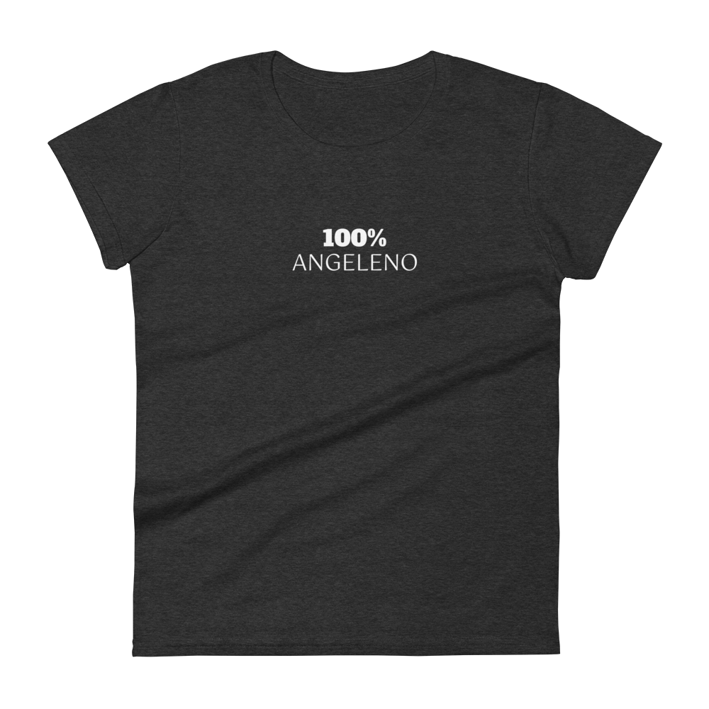 100% ANGELENO Women's Fitted Tee