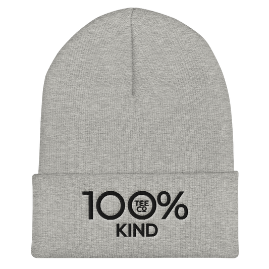 100% KIND Cuffed Beanie - 100 Percent Tee Company