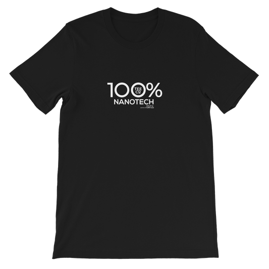 100% NANOTECH Short-Sleeve Unisex Tee benefiting Omni Nano - 100 Percent Tee Company