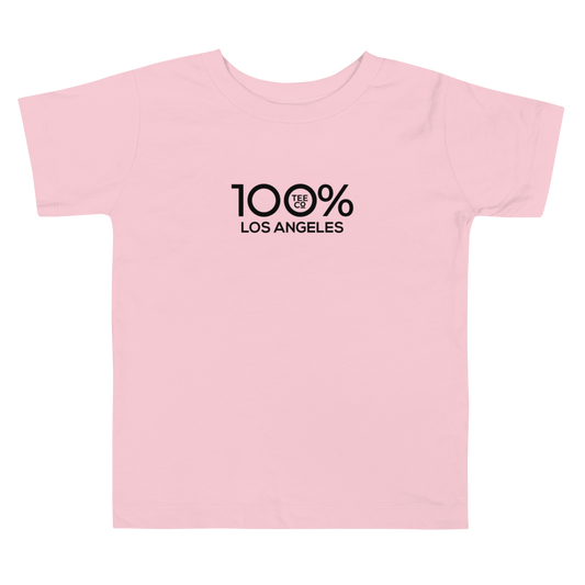 100% LOS ANGELES Toddler Short Sleeve Tee - 100 Percent Tee Company