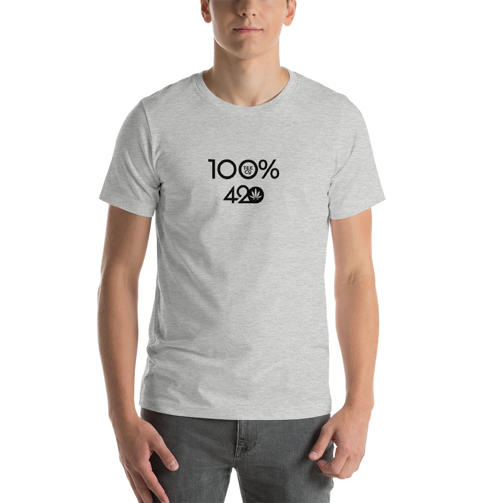 100% 420 Short-Sleeve Unisex Tee - 100 Percent Tee Company