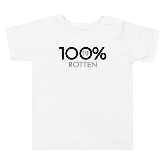 100% ROTTEN Toddler Short Sleeve Tee - 100 Percent Tee Company