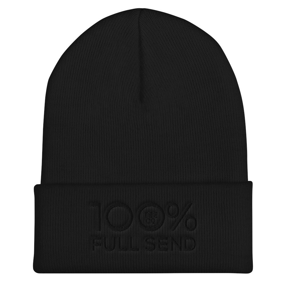 100% FULL SEND Cuffed Beanie - 100 Percent Tee Company