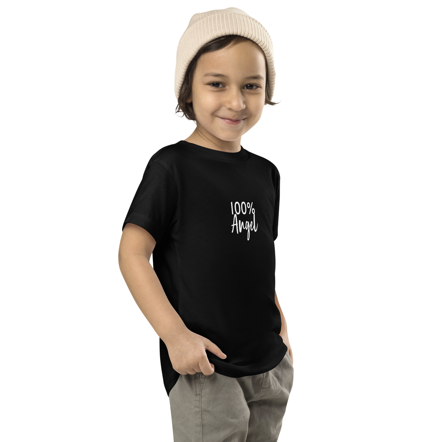 100% ANGEL Toddler Short Sleeve Tee - 100 Percent Tee Company