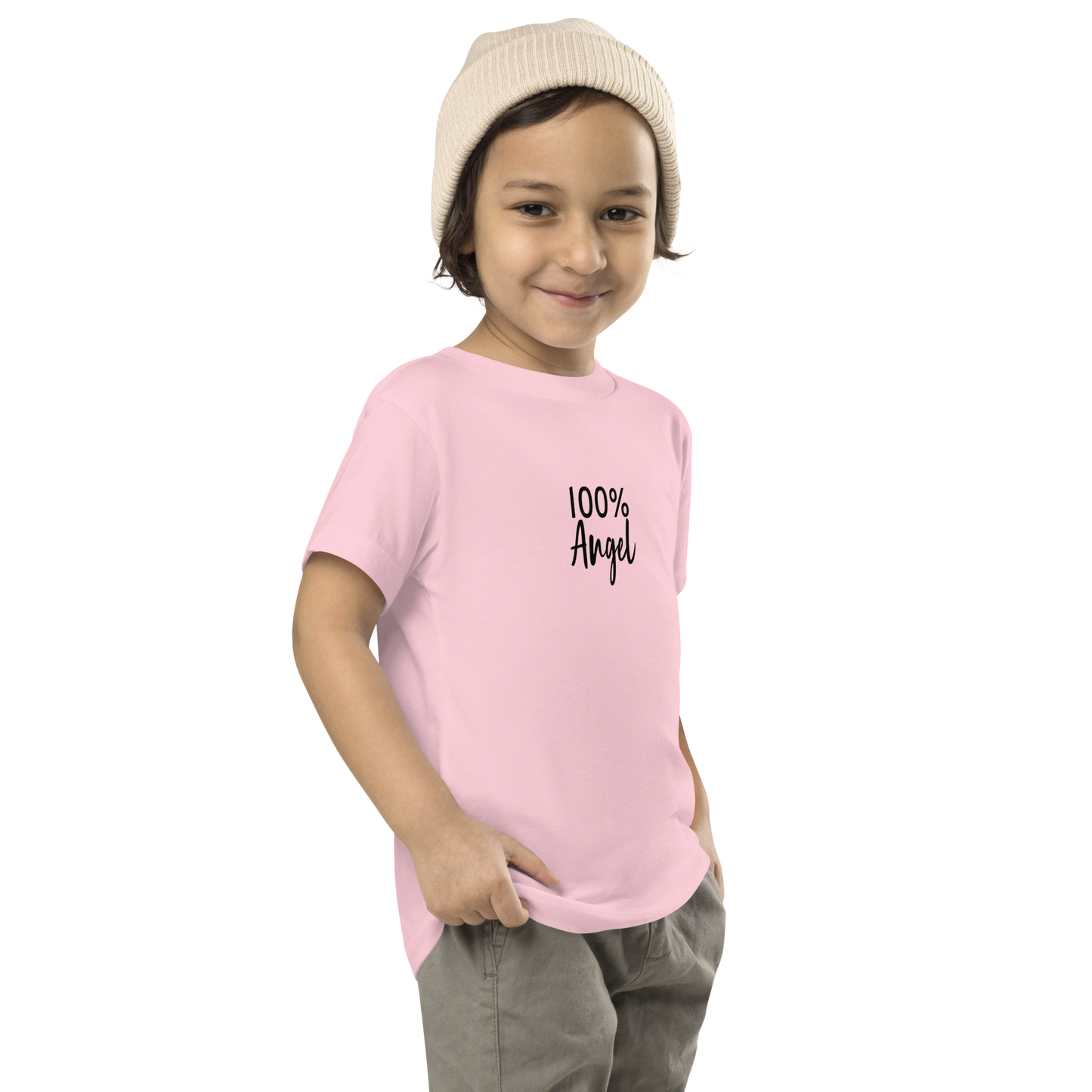 100% ANGEL Toddler Short Sleeve Tee - 100 Percent Tee Company