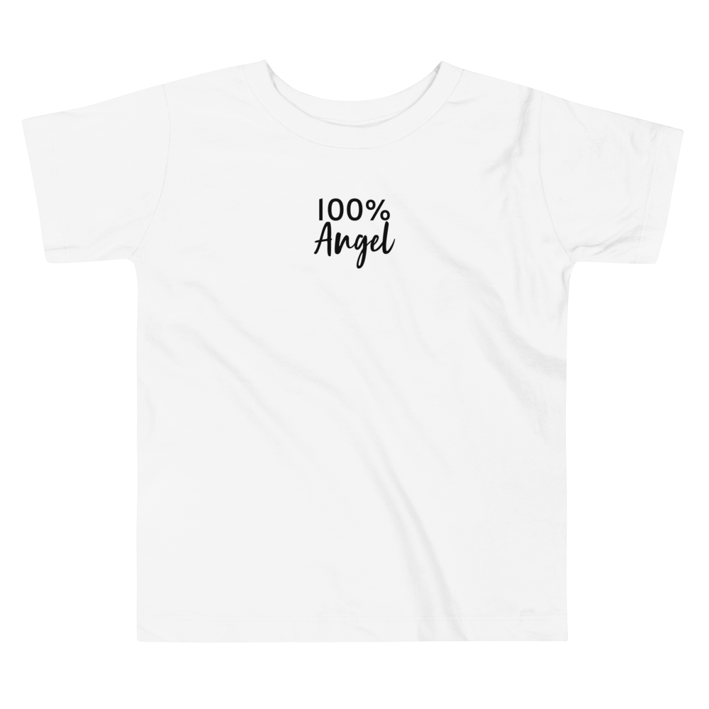 100% ANGEL Toddler Short Sleeve Tee - 100 Percent Tee Company