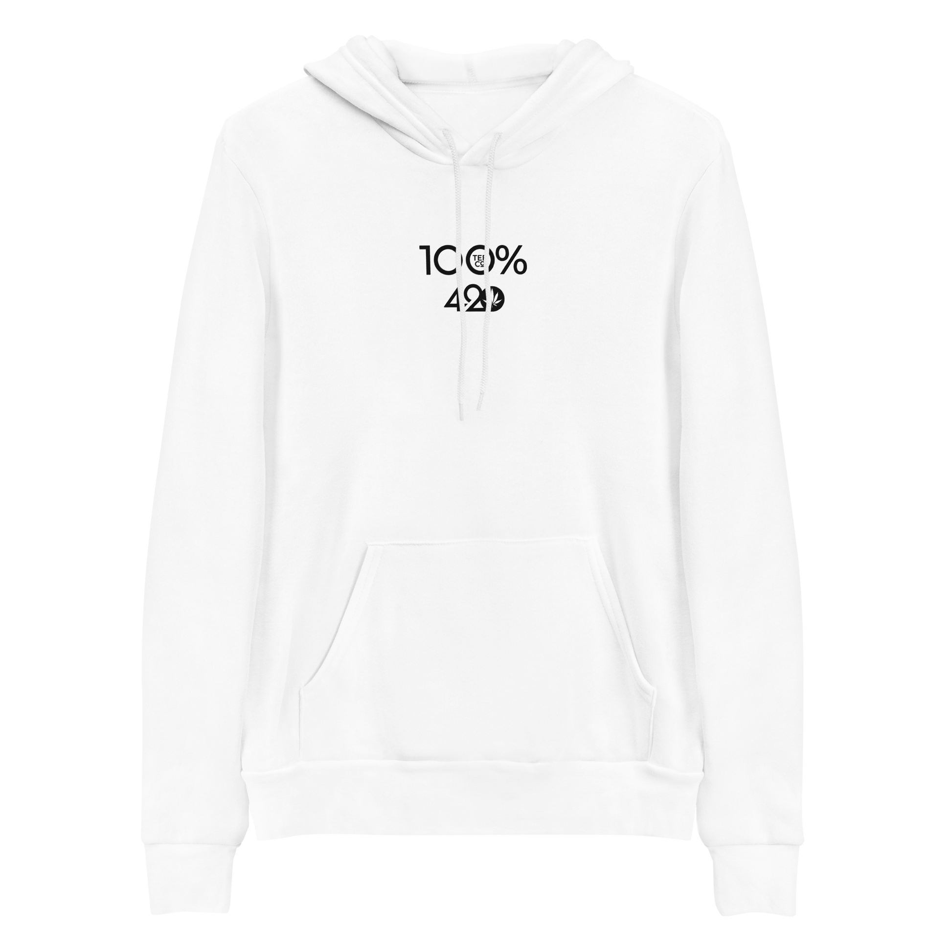 100% 420 Unisex Hoodie - 100 Percent Tee Company