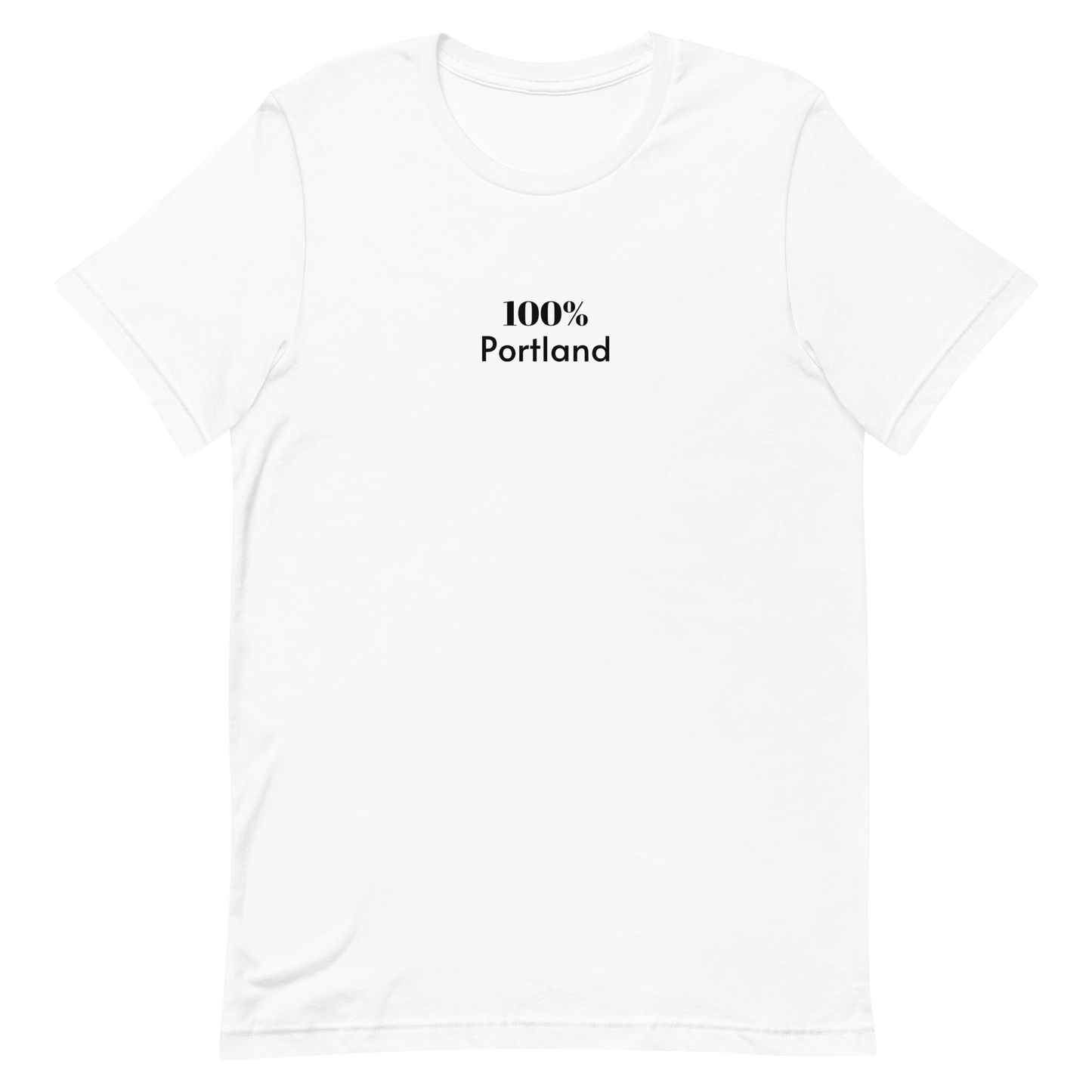 100% PORTLAND Unisex Tee